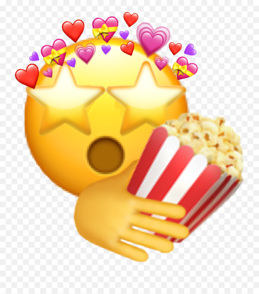 Sticker Movienight Popcorn 323532297584211 By Beanmidoriya Emoji,Dazzling Emoji