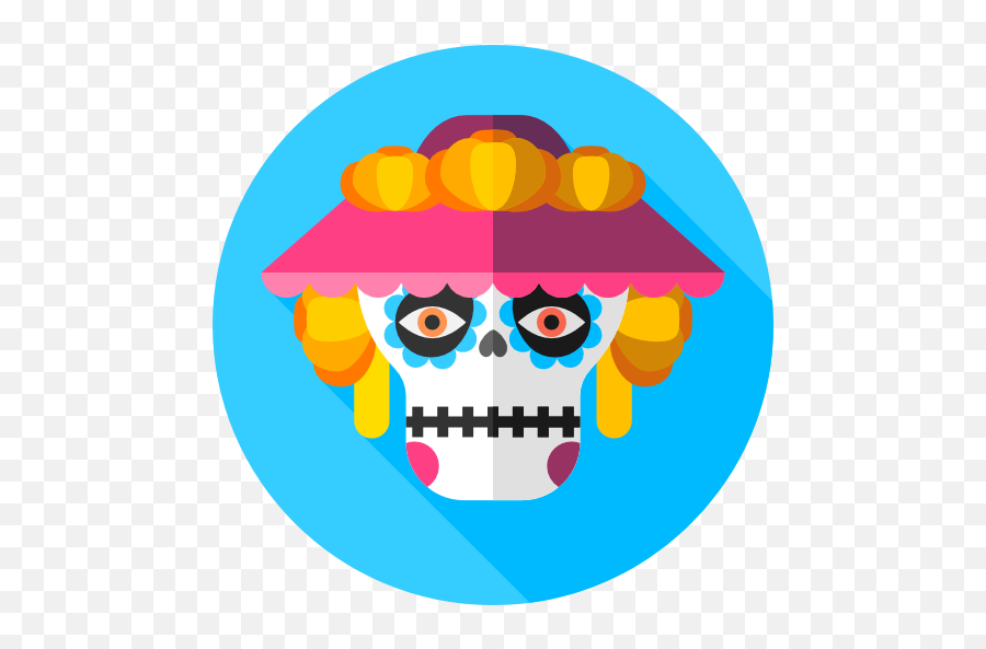 Mexican Skull - Free Cultures Icons Emoji,Mecian Emoji
