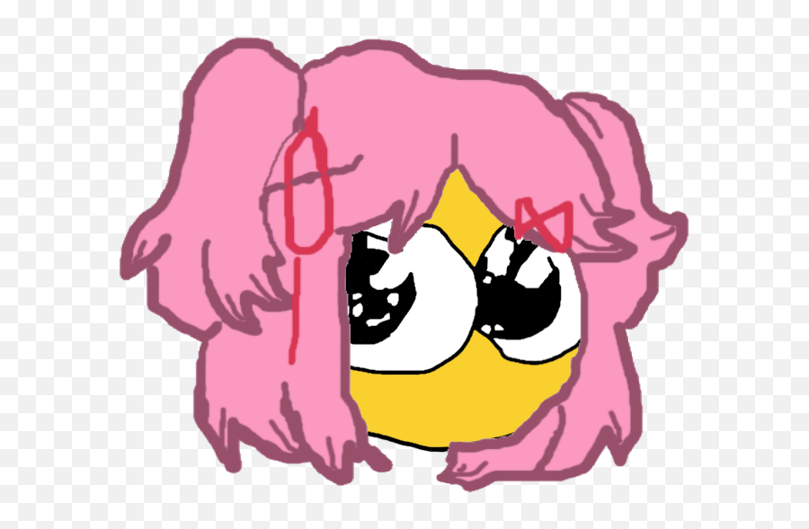 Blessed Cry Natsuki Emoji - Shy Fingers Emoji,Blessed Emoji