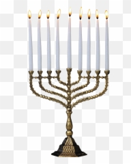 Hanukkah Clipart 7 Branch Menorah - Jewish Candle Transparent Emoji,Hanukkah Menorah Emoji