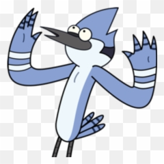 Mordecai Regular Show Wiki Fandom - Mordecai Regular Show Emoji,She Said I Drove Her Away With My Emotions