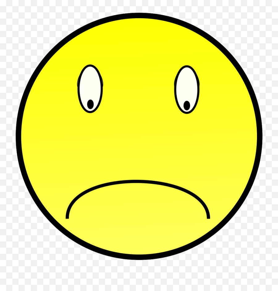 Filecaritatristesvg - Wikimedia Commons Happy Emoji,Emoticon Triste