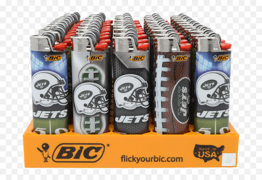 Lighters - Askwholesalers Bic Ny Jets Lighters 50ct Tray Emoji,Ny Jets Emoji