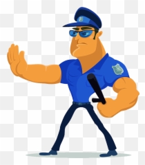Police Officer Guard Illustration - Security Guard Cartoon Emoji,Security Guard Emoji
