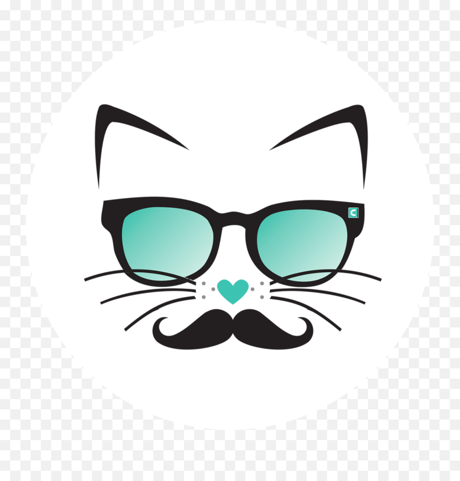 Cats By Contrast Security - Hipstercat Emoji,Cowboy Cat Emoji