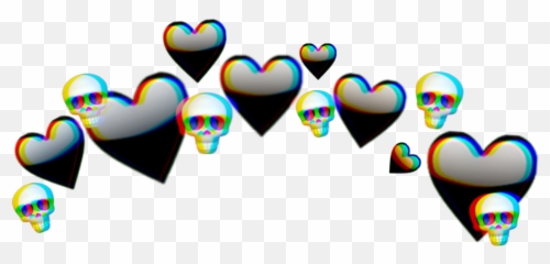 Black White Gray Emoji Sticker - Vertical,Skull And Bones Emoji