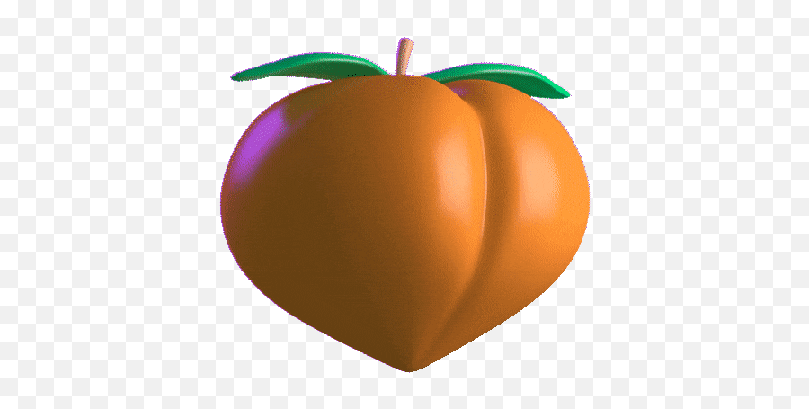 Top Butt Stickers For Android Ios - Eggplant Peach Emoji Gif,Ass Emoticon