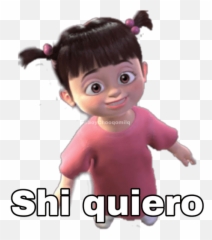 Boo - Stickers De Boo Monster Inc Whatsapp Emoji,Pigtail Emoji