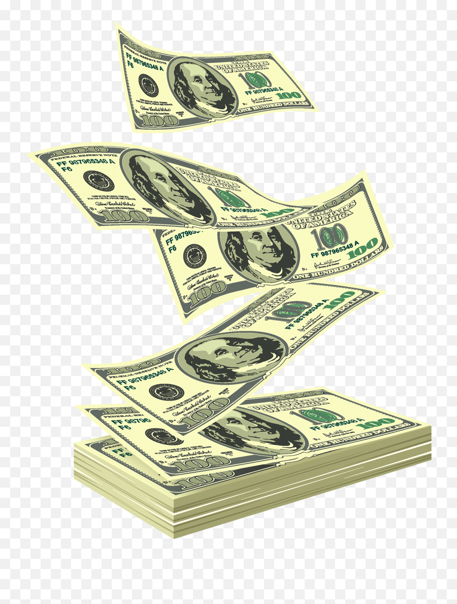 Floating Money Png Floating Money Png - Clipart Dollar Emoji,Flying Dollar Bill Emoji