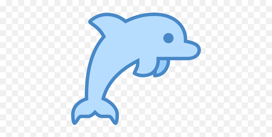 Dolphin Icon - Dolphin Icon Emoji,Dolphin Emoji