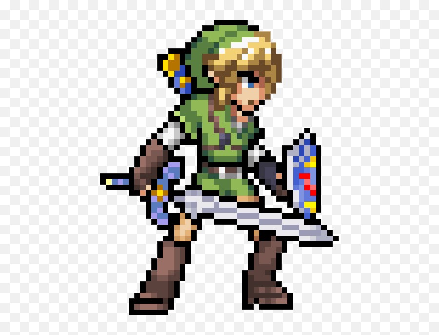 The Legend Of Zelda Themes Every Game - Studios Legend Of Zelda Link Pixel Art Emoji,Triforce Heroes Pom Pom Emoticon