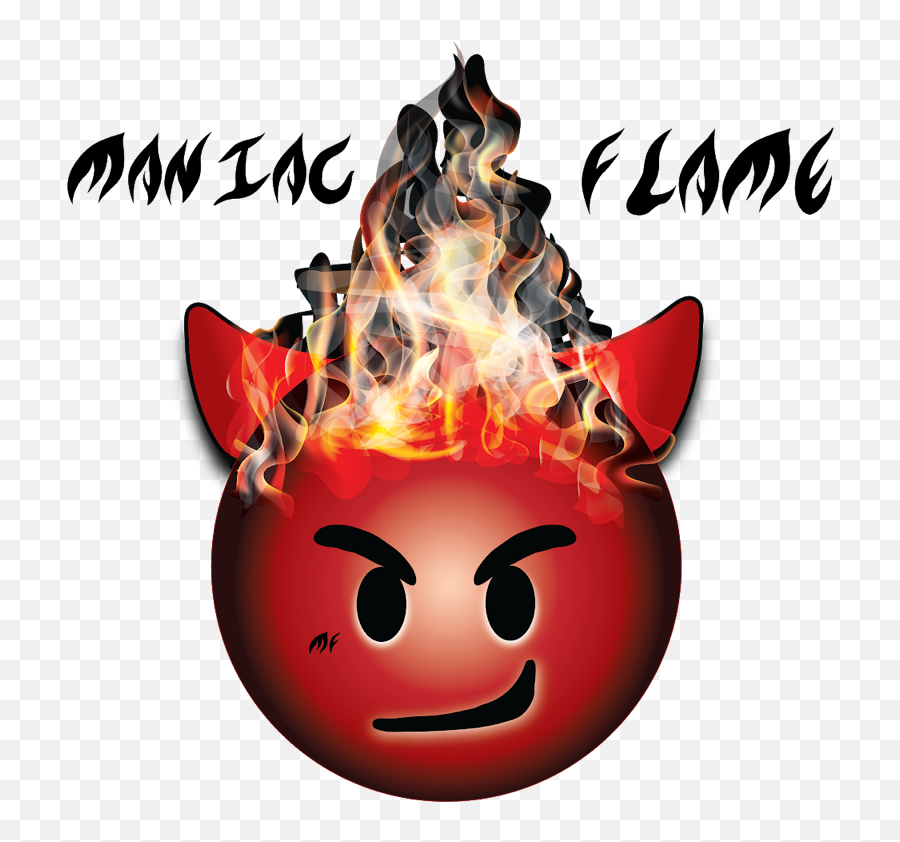 Swagger U2013 Maniac Flame - Happy Emoji,Liteing Fire Emoticon