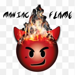 Swagger U2013 Maniac Flame - Happy Emoji,Liteing Fire Emoticon