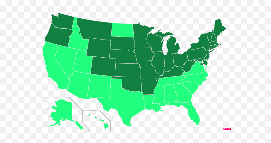 Irish Americans - States Party Map Emoji,John Mulaney If I Bundle Up All My Emotions