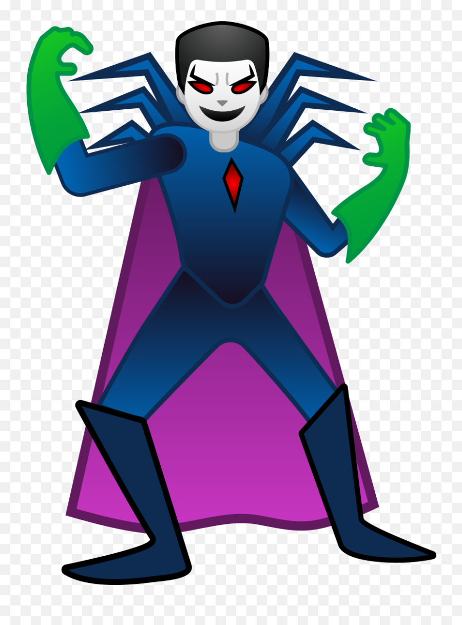 Supervillain Emoji - Man Supervillain Emoji,Dark Evil Emojis