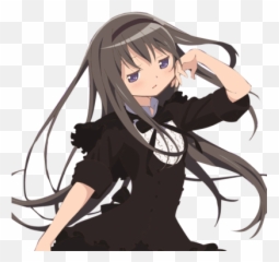 Rebellion Homura Black Dress Emoji,Lewd Skype Emoticons