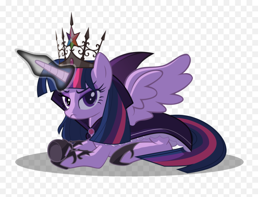 Fim Canon Discussion - Twilight Sparkle Evil Alicorn Emoji,Emoji Movie Villan