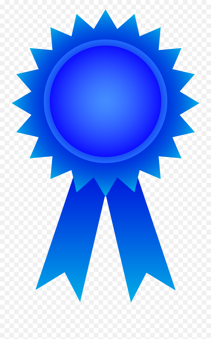 Recognition Clip Art - Blue Ribbon Clip Art Emoji,Blue Ribbon Emoji Prize