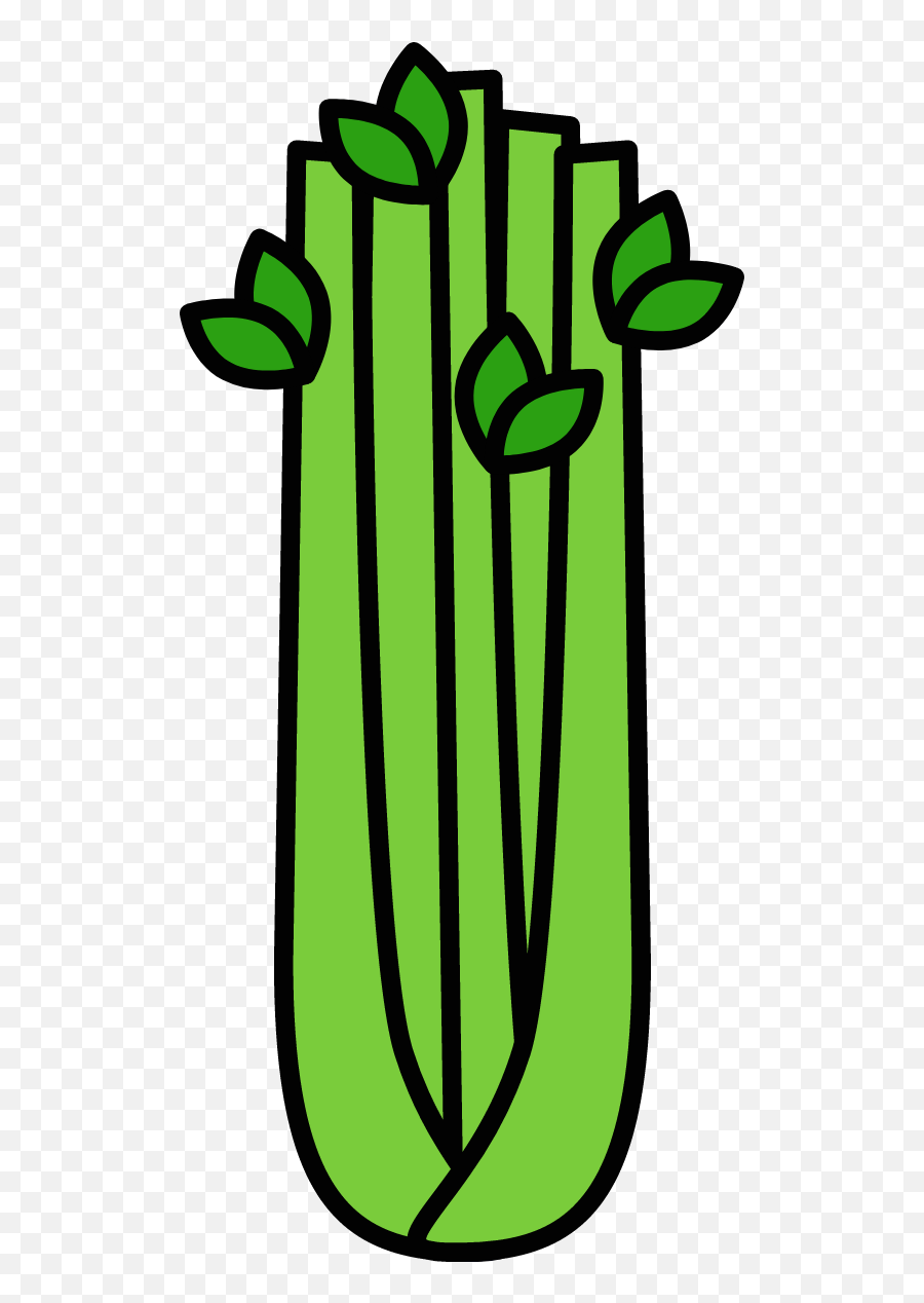 Outlined Celery Graphic - Clip Art Free Graphics U0026 Vectors Celery Emoji,Artichoke Emoji