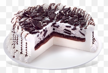 Oreo Blizzard Cake Helado Con Oreo Crumbles Fudge - Dq Oreo Cake Emoji,Emotion Petits Fours