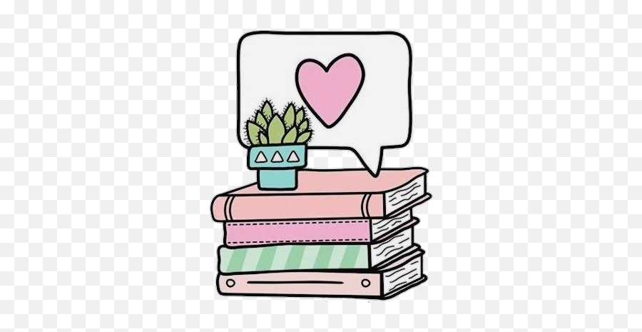 Books Booklover Libros Sticker - Kawaii Wallpaper Cute Book Emoji,Emojis Librospng