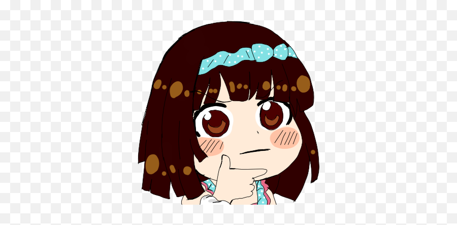 I Redrew Discord Anime Emotes To Be Nadeko - Album On Imgur Emotes Discord Anime Emoji,Ahegao Face Emoji