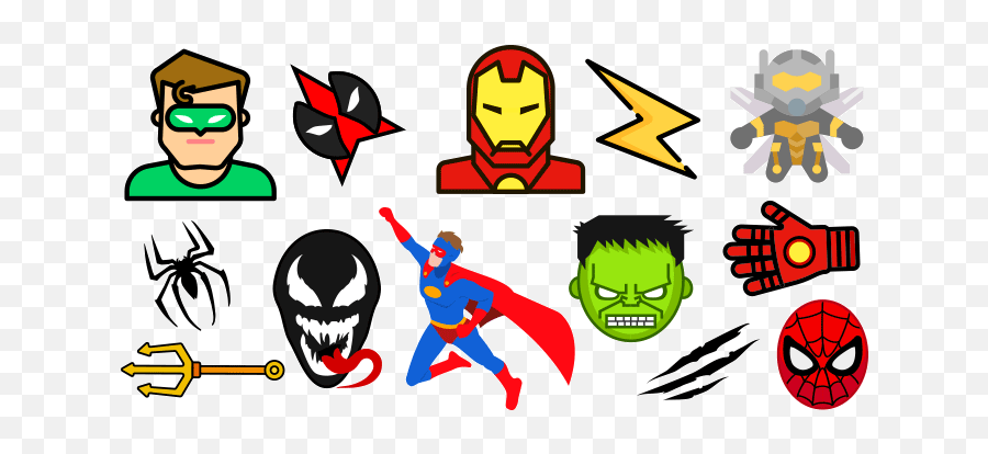 Comics Mouse Cursors - Cursor Marvel Emoji,Avengers Emoticon