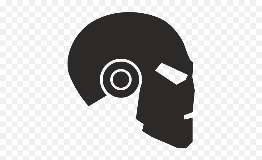 Man Head Metal Helmet Mask - Metal Mask Icon Png Emoji,Bang Head Desk Emoji