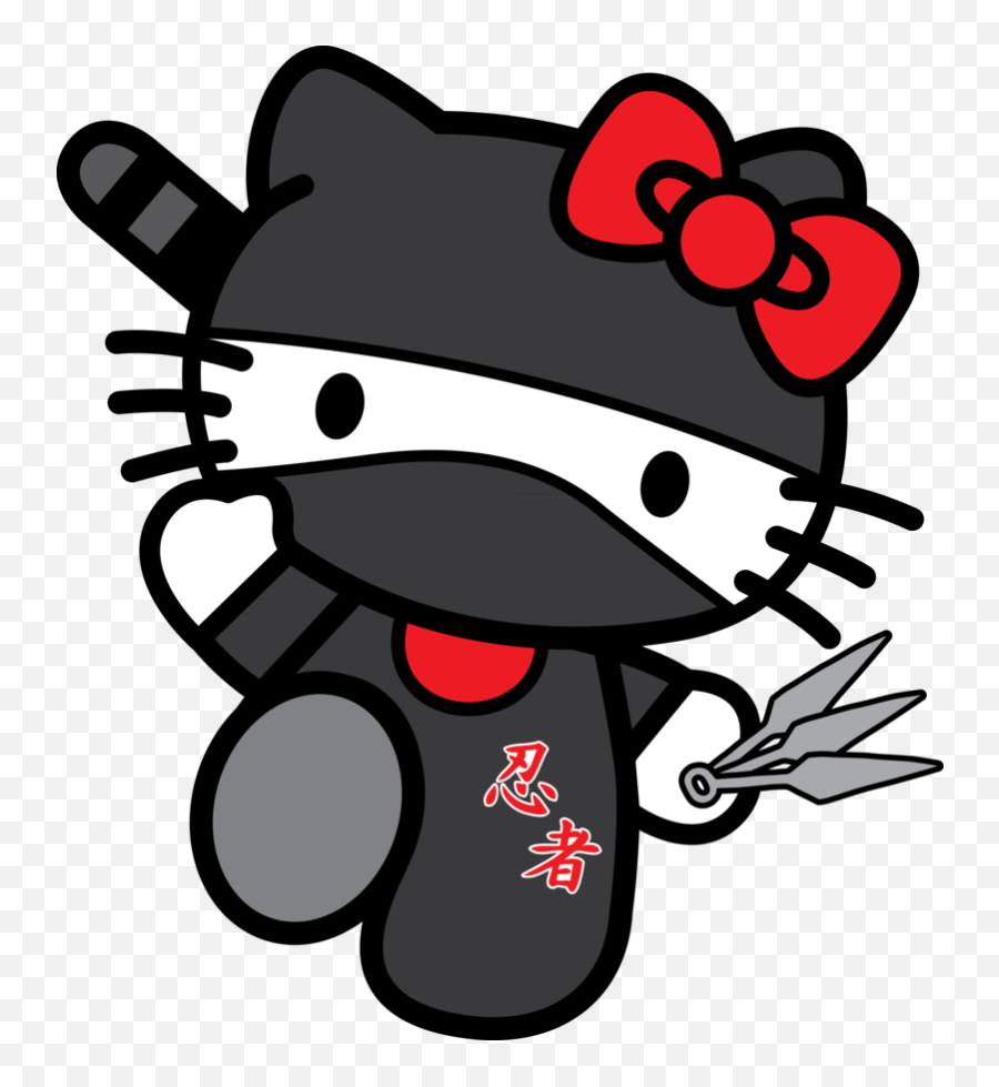 Clipart Telephone Hello Clipart Telephone Hello Transparent - Hello Kitty Ninja Emoji,Ninja Cat Emoji