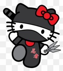 Clipart Telephone Hello Clipart Telephone Hello Transparent - Hello Kitty Ninja Emoji,Ninja Cat Emoji