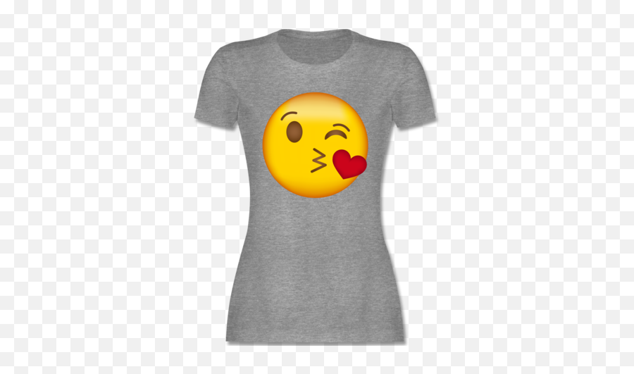 Tshirt Turnbeutel Emoji,Emoticons Kussmund