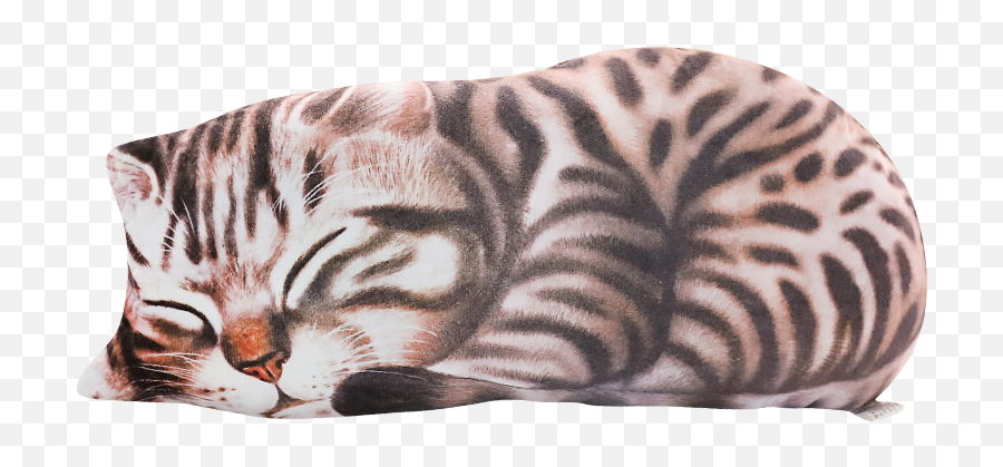 Sleeping Cats Dogs Pillow Animals Shaped Plush Pillows Husky - Soft Emoji,Dog Emoji Pillows