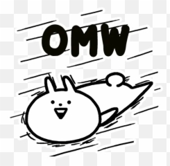 Usagyuuun Sticker Pack - Stickers Cloud Usagyuuun Omw Emoji,Emojis Whatsapp Vaca