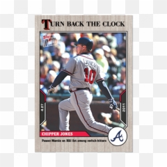 Chipper Jones - Batting Helmet Emoji,Chipper Jones Emotion Rookie Card