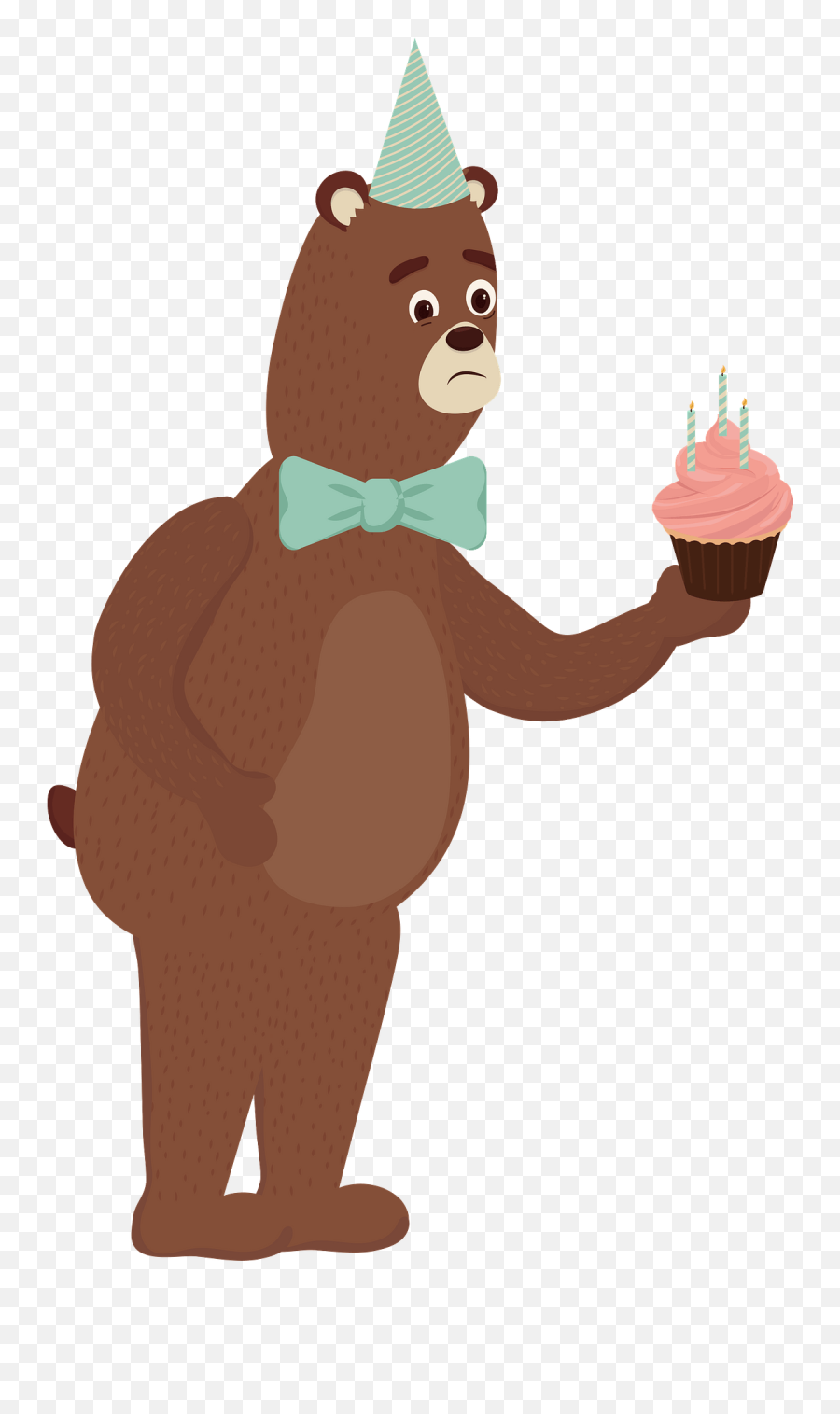 Bear Happy Birthday Clipart Free Download Transparent Png Emoji,Emoji Singing Happy Birthday Android
