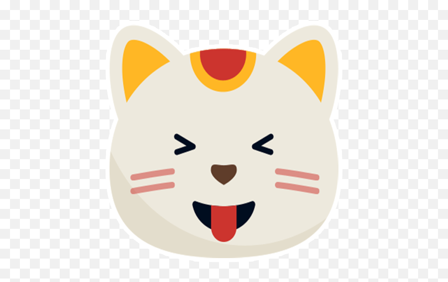Cat Pack 1 By Marcossoft - Sticker Maker For Whatsapp Emoji,Cat With Emojis