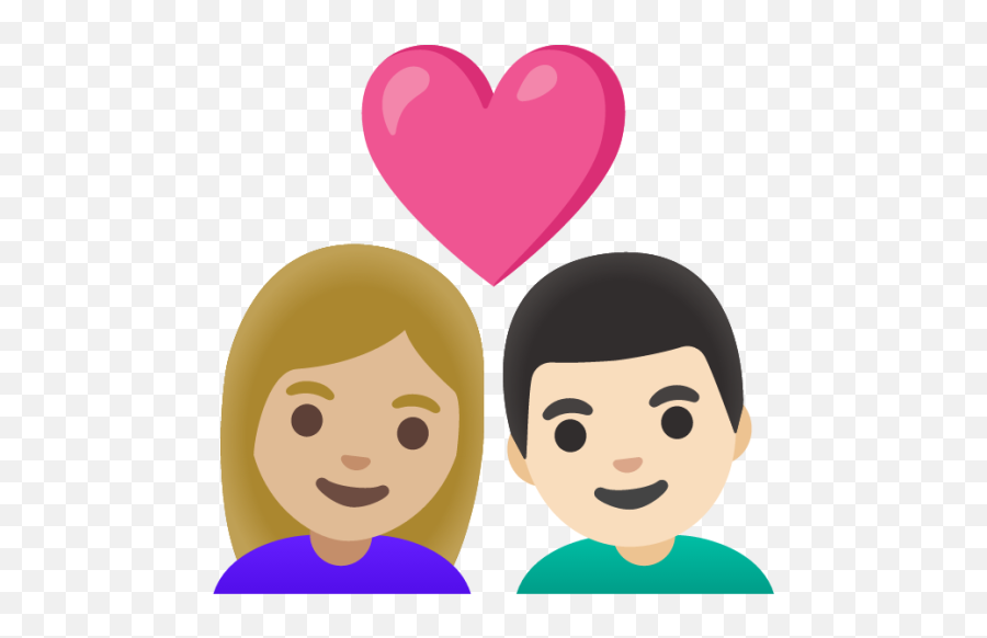 Couple With Heart Woman Man Medium - Light Skin Tone Light Emoji,Oil Emojis