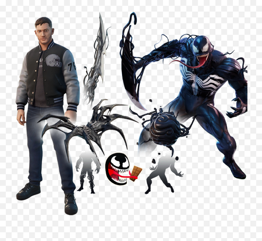 Fortnite Venom Bundle Bundle - Packs Sets And Bundles Emoji,Fortnight Emoticons