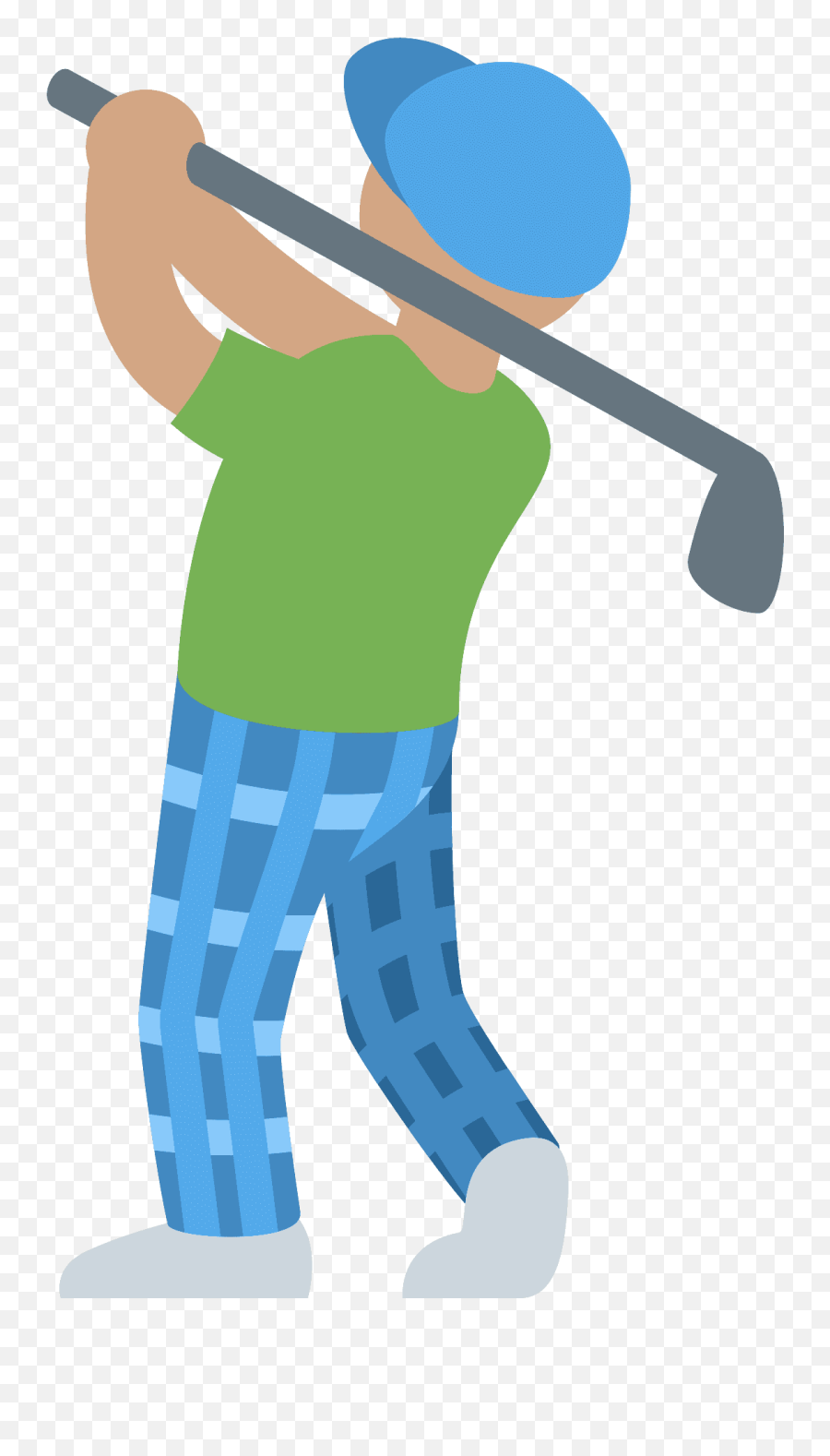 Man Golfing Emoji Clipart Free Download Transparent Png,Emoji Starting With I