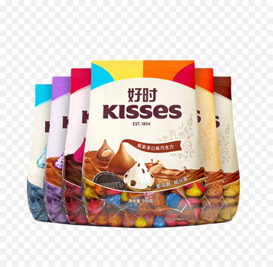 Hershey Chocolate Mix 500g Multi Taste Good Kiss - Clip Art Emoji,Hershey Snack Size Emoji