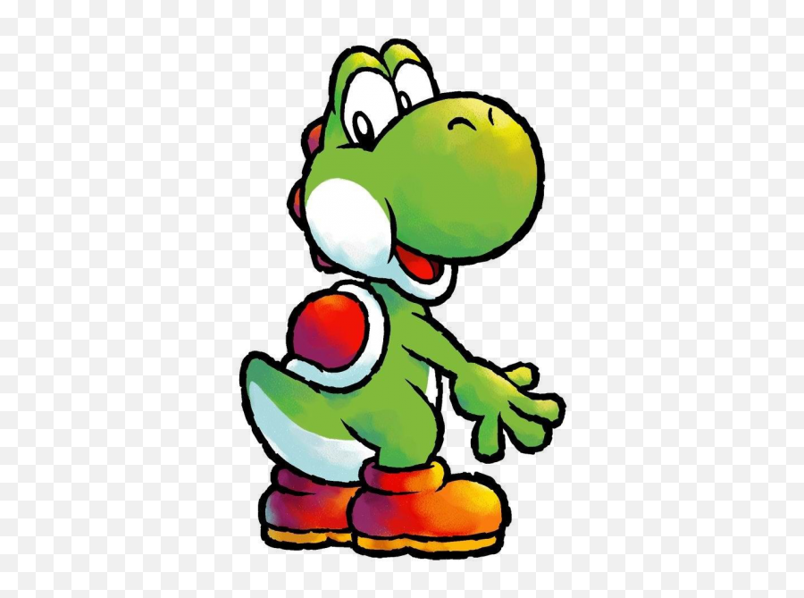 Yoshiu0027s Topsy Turvy Game Boy Advance Official Artwork Emoji,Yoshi Emoticon Single Line