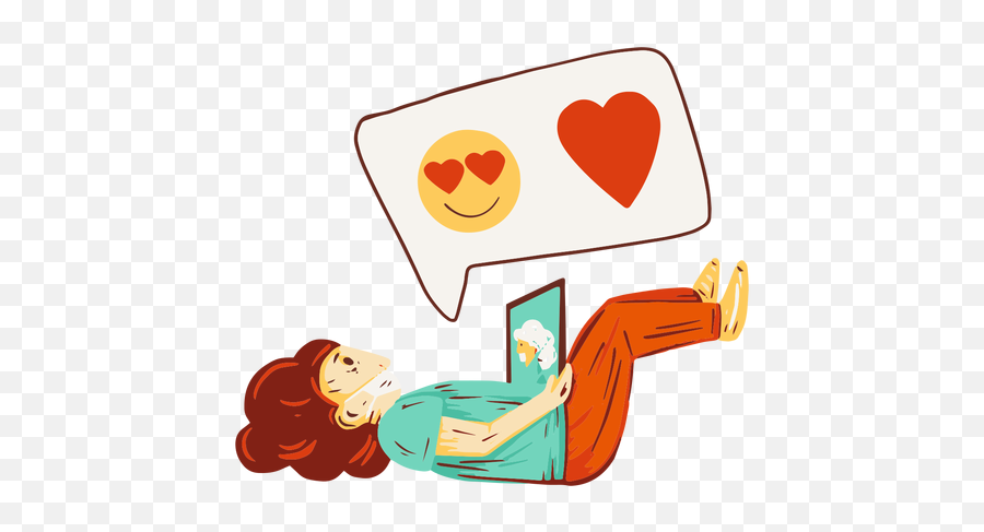 Videocall Girl Hand Drawn Transparent Png U0026 Svg Vector Emoji,Emoji Girl With The Hand