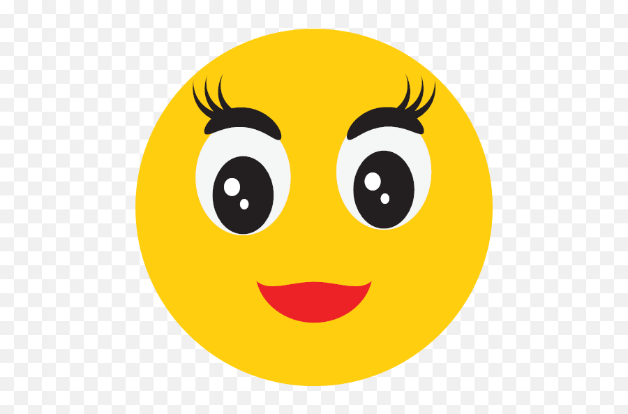 Face Make Up Smiley Icon - Happy Smile Emoji,Wry Smile Emoticon