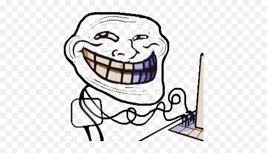 Troll Face By Marcossoft - Sticker Maker For Whatsapp Emoji,Troll Emoji