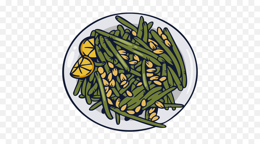 German Green Beans Illustration Transparent Png U0026 Svg Vector Emoji,Butter Bean Emoji