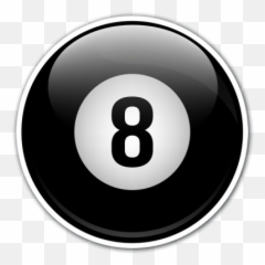 Download 8 Ball Pool Free Png Transparent Image And Clipart Emoji,Emoji 8 Ball