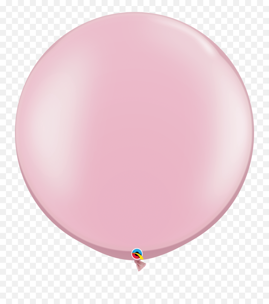 Latex Qualatex Plain Colour Latex - Balao Gigante Rosa Emoji,Pink Emoji House