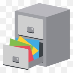 File Cabinet - File Cabinet Emoji,Emoji File Format