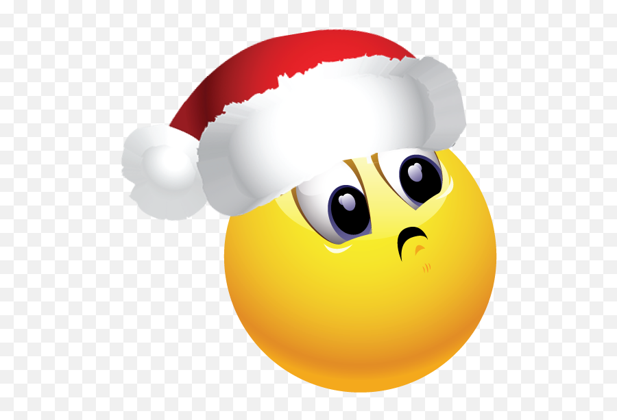 Santa Emoji Free - Sad Christmas Emoji,Santa Emoji
