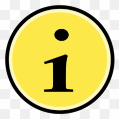 Emoticon Area Symbol Png Clipart - Info Button Yellow Png Emoji,Emoticons Clipart Microsoft